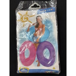 NEW Sealed Vintage Intex The Wet Set Ring Pool Float 2002 36 inches‎